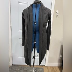 Long duster cardigan